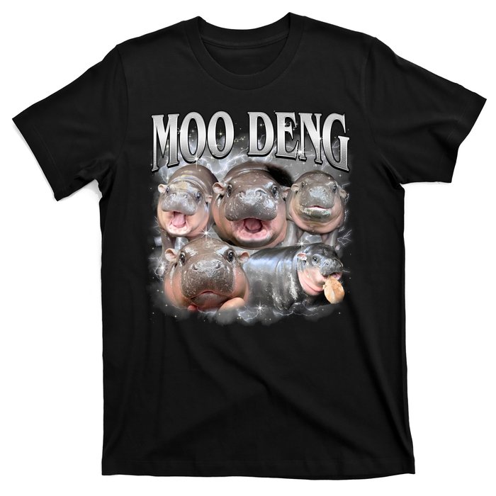 Moo Deng Cute Funny Hippo T-Shirt