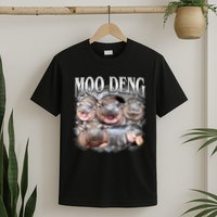 Moo Deng Cute Funny Hippo T-Shirt