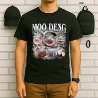 Moo Deng Cute Funny Hippo T-Shirt