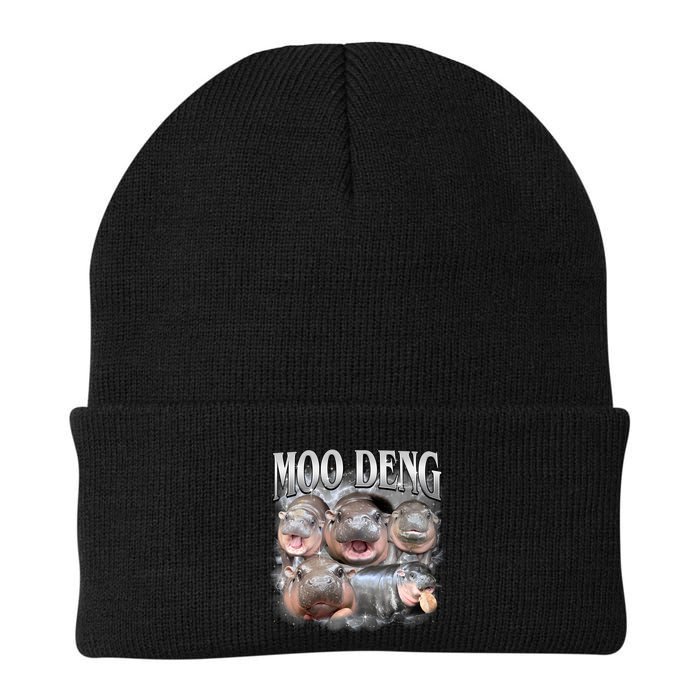 Moo Deng Cute Funny Hippo Beanie
