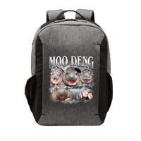 Moo Deng Cute Funny Hippo Vector Backpack