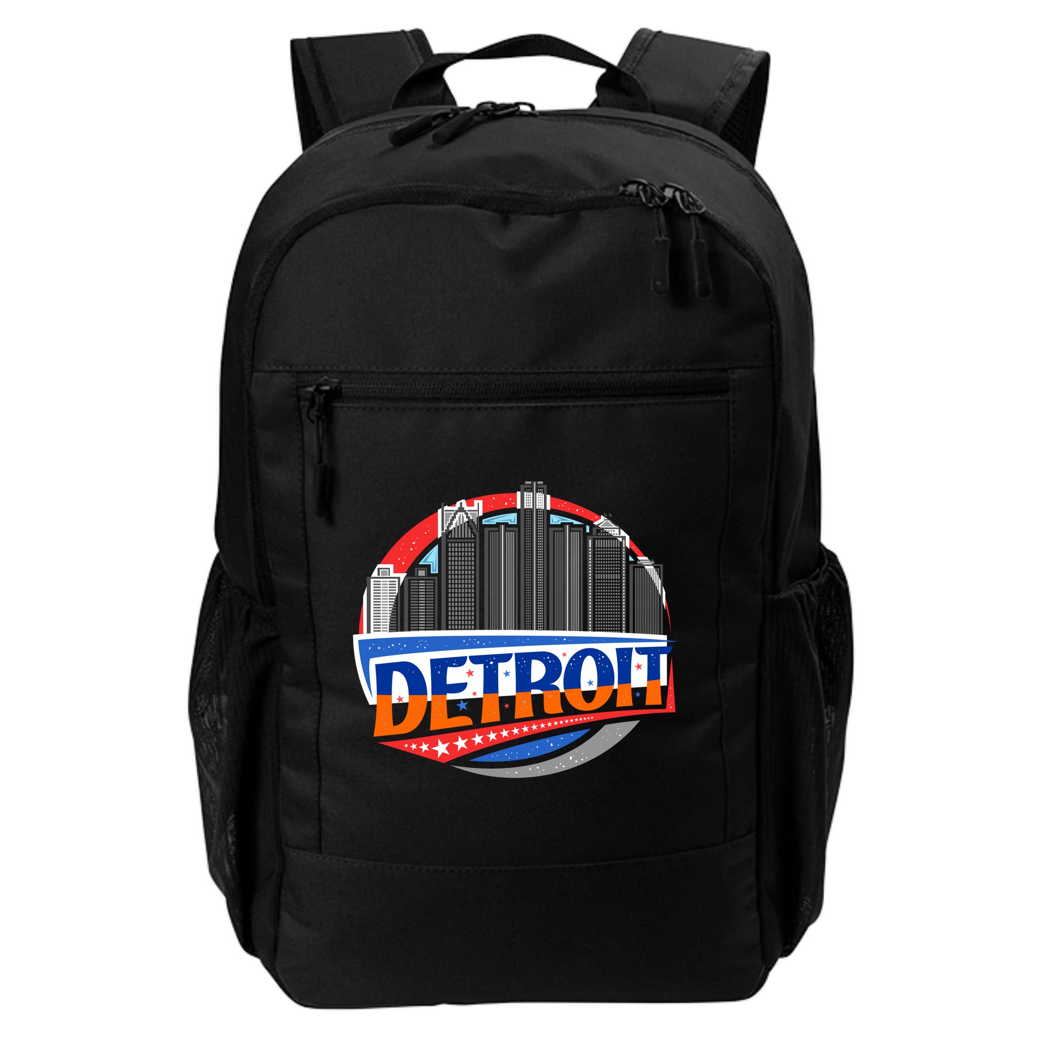 Modern Detroit City Scape Backpack