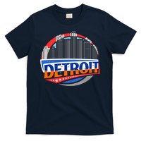 Modern Detroit City Scape T-Shirt