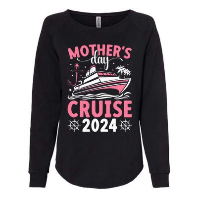 MotherS Day Cruise 2024 Family Vacation Cruising Tie Dye Womens California Wash Sweatshirt