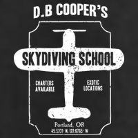 Men D.B. Cooper Skydiving School Adult Drive Performance Visor