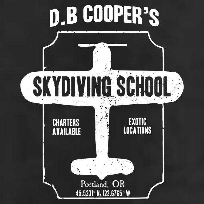 Men D.B. Cooper Skydiving School Adult Drive Performance Visor