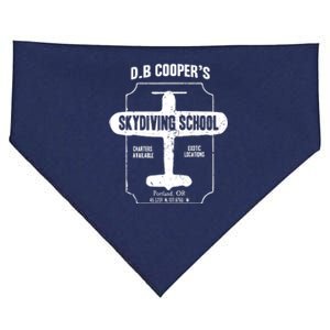 Men D.B. Cooper Skydiving School USA-Made Doggie Bandana