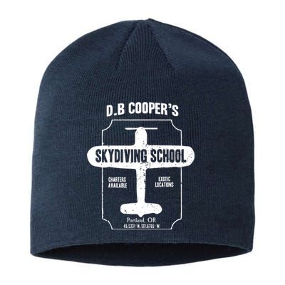 Men D.B. Cooper Skydiving School Sustainable Beanie