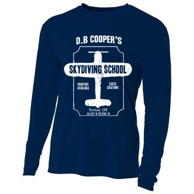 Men D.B. Cooper Skydiving School Cooling Performance Long Sleeve Crew