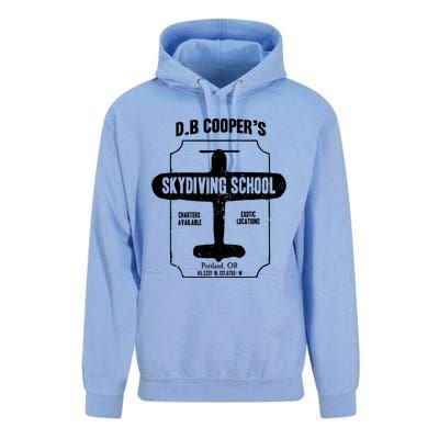 Men D.B. Cooper Skydiving School Unisex Surf Hoodie