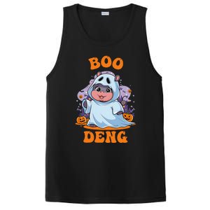 Moo Deng Cute Baby Pygmy Hippo Bouncy Pig In Thai Halloween PosiCharge Competitor Tank