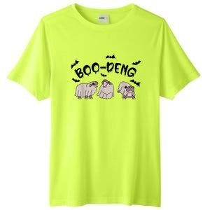 Moo Deng Cute Baby Pygmy Hippo Bouncy Pig Halloween Boo Deng Tall Fusion ChromaSoft Performance T-Shirt