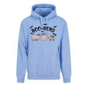 Moo Deng Cute Baby Pygmy Hippo Bouncy Pig Halloween Boo Deng Unisex Surf Hoodie