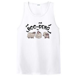 Moo Deng Cute Baby Pygmy Hippo Bouncy Pig Halloween Boo Deng PosiCharge Competitor Tank