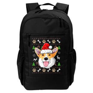 Merry Dogmas Christmas Welsh Corgi Dog Reindeer Ugly Sweater Daily Commute Backpack