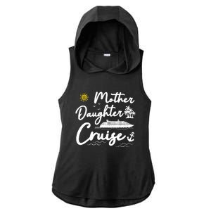 Mother Daughter Cruise Girl Trip Vacation Summer ing Ladies PosiCharge Tri-Blend Wicking Draft Hoodie Tank