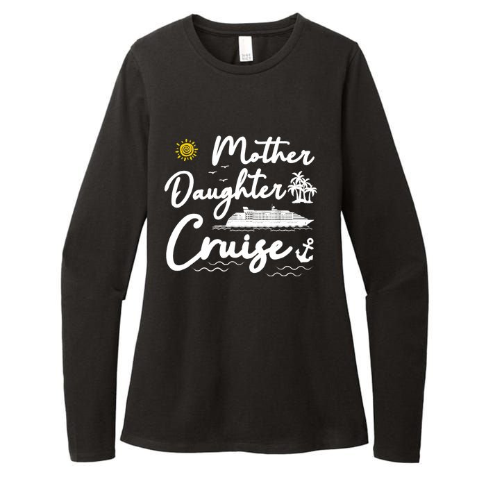 Mother Daughter Cruise Girl Trip Vacation Summer ing Womens CVC Long Sleeve Shirt