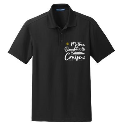 Mother Daughter Cruise Girl Trip Vacation Summer ing Dry Zone Grid Polo