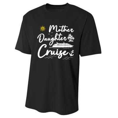 Mother Daughter Cruise Girl Trip Vacation Summer ing Performance Sprint T-Shirt