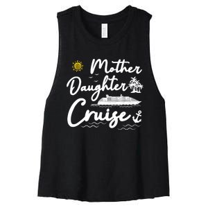 Mother Daughter Cruise Girl Trip Vacation Summer ing Women's Racerback Cropped Tank