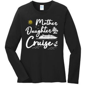 Mother Daughter Cruise Girl Trip Vacation Summer ing Ladies Long Sleeve Shirt