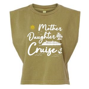 Mother Daughter Cruise Girl Trip Vacation Summer ing Garment-Dyed Women's Muscle Tee