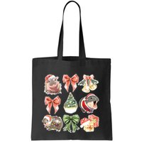 Moo Deng Coquette Christmas Bag