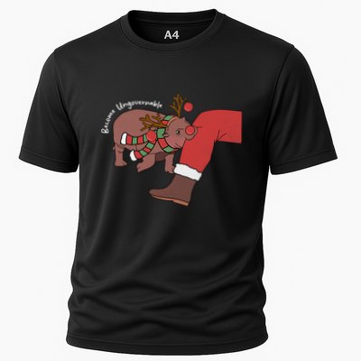 Moo Deng Christmas Become Ungovernable Performance Shirt
