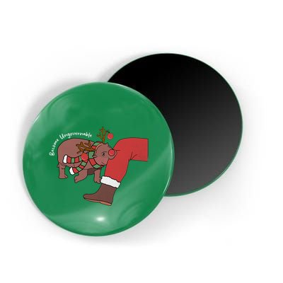 Moo Deng Christmas Become Ungovernable Magnet