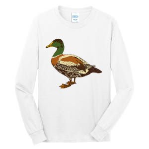 Mallard Duck Cute I Love Waterfowls Tall Long Sleeve T-Shirt