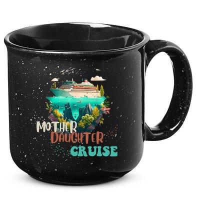 mother daughter cruise for mother and daughter trip 15oz Campfire Ceramic Mug