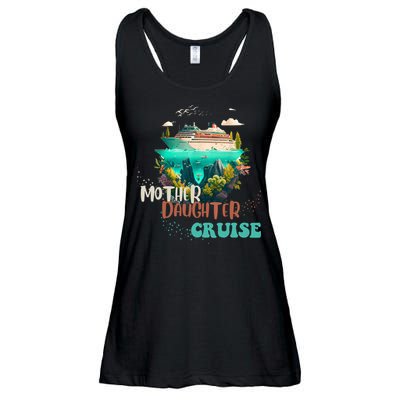 mother daughter cruise for mother and daughter trip Ladies Essential Flowy Tank