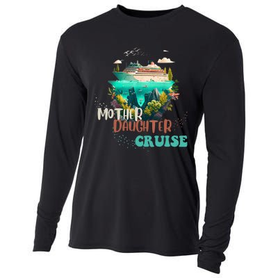 mother daughter cruise for mother and daughter trip Cooling Performance Long Sleeve Crew