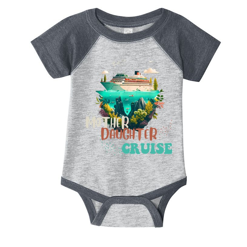 mother daughter cruise for mother and daughter trip Infant Baby Jersey Bodysuit