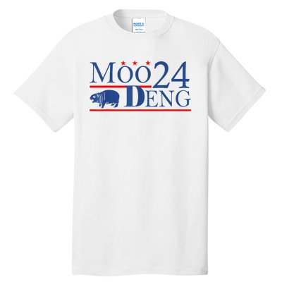 Moo Deng Cute Hippo Moo Deng Zoo For Animal Lovers Tall T-Shirt