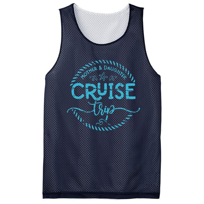 Mother Daughter Cruise Trip Mesh Reversible Basketball Jersey Tank