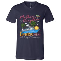 Mother Daughter Cruise 2024 Funny Memories Cruise Ship Lover V-Neck T-Shirt