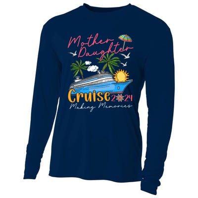 Mother Daughter Cruise 2024 Funny Memories Cruise Ship Lover Cooling Performance Long Sleeve Crew