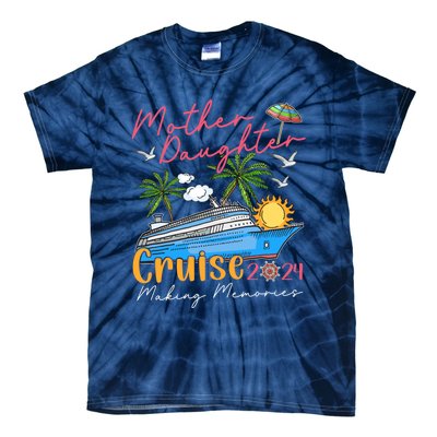 Mother Daughter Cruise 2024 Funny Memories Cruise Ship Lover Tie-Dye T-Shirt