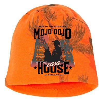 Mojo Dojo Casa House Funny Doll Trending Western Cowboy Kati - Camo Knit Beanie