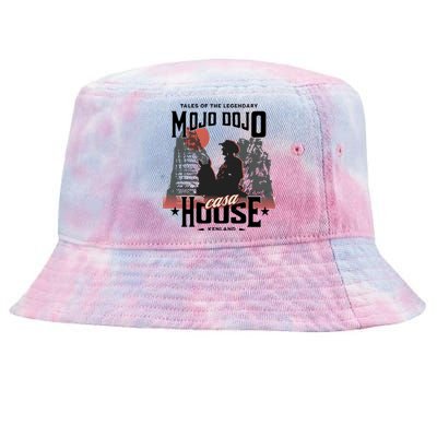 Mojo Dojo Casa House Funny Doll Trending Western Cowboy Tie-Dyed Bucket Hat