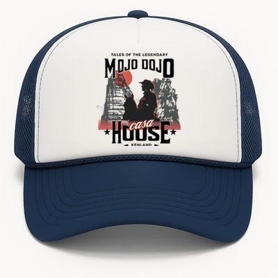 Mojo Dojo Casa House Funny Doll Trending Western Cowboy Trucker Hat