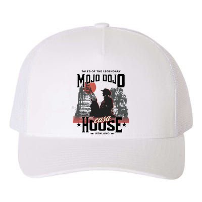 Mojo Dojo Casa House Funny Doll Trending Western Cowboy Yupoong Adult 5-Panel Trucker Hat