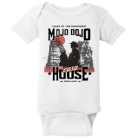 Mojo Dojo Casa House Funny Doll Trending Western Cowboy Baby Bodysuit