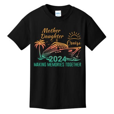 Mother Daughter Cruise 2024 Kids T-Shirt