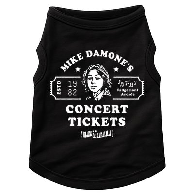Mike Damone Concer Tickets 1982 Estd Doggie Tank
