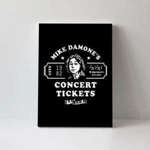 Mike Damone Concer Tickets 1982 Estd Canvas