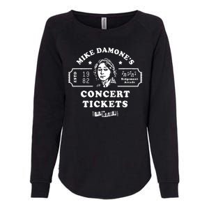 Mike Damone Concer Tickets 1982 Estd Womens California Wash Sweatshirt