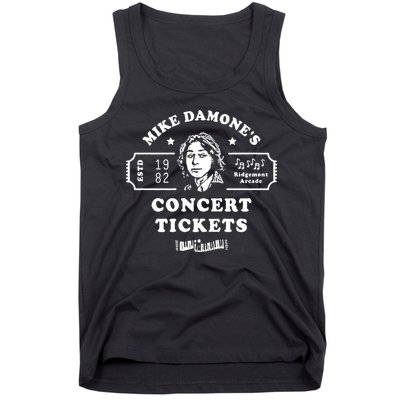 Mike Damone Concer Tickets 1982 Estd Tank Top