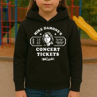 Mike Damone Concer Tickets 1982 Estd Kids Hoodie